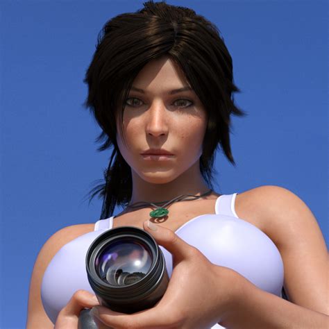 Lara Croft Sexy 3d Render Renderhub Gallery