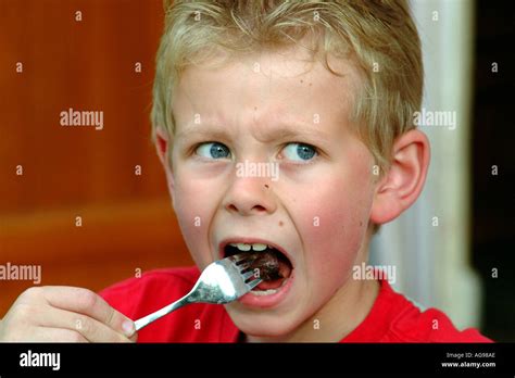 Boy With A Sausage Hi Res Stock Photography And Images Alamy