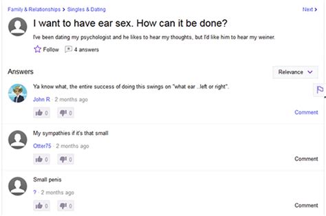See 20 Of The Dumbest Sex Questions Asked On Yahoo Answers Pic Nairaland General Nigeria