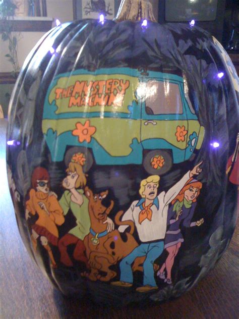 the way I do pumpkins! Scooby Doo and villians | Scooby doo halloween