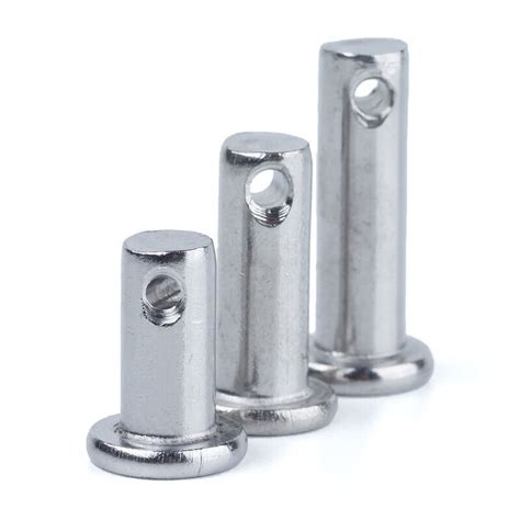 Clevis Pins Hinge Pin M6 M8 A2 Stainless Steel With Split Pin Cotter