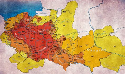 Szczegółowa Mapa Polski W Roku 1771 Mapa Rzeczypospolitej Obojga Narodów Tuż Przed I Rozbiorem