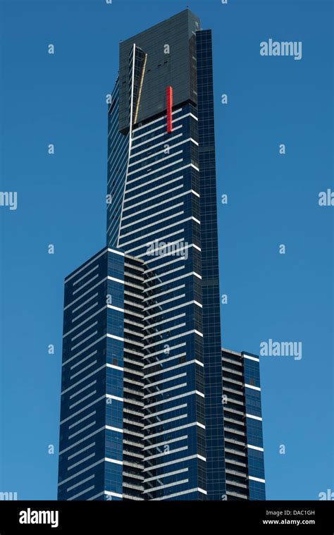 Eureka Tower Melbourne Australia Stock Photo Alamy