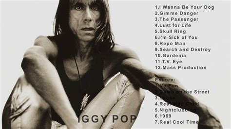 Best Iggy Pop Songs Iggy Pop Greatest Hits Full Album Youtube