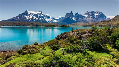 Torres Del Paine National Park Chile Национальные парки Озера Водопады