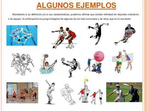 Clasificado en deporte y educación física. Resultado de imagen para 10 deportes colectivos y 10 ...