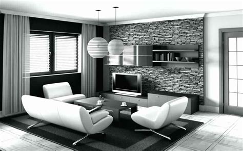 Black And White Interior Theme For Modern Apartments My Decorative