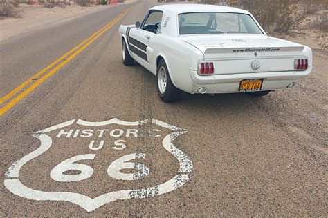 Driving A 1966 Mustang On Route 66 Hot Rod