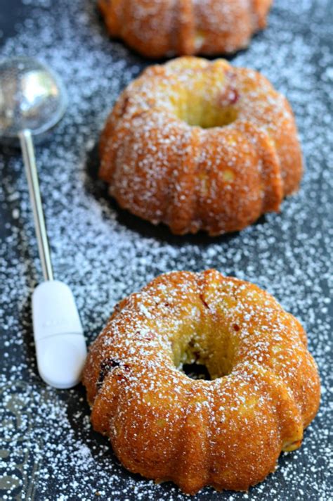 Combine cake mix, pudding, oil, water and. Rhubarb Buttermilk Mini Bundt Cakes - West of the Loop