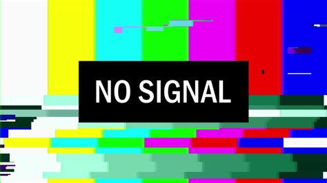 Television Screen Error Smpte Color Stock Footage Video