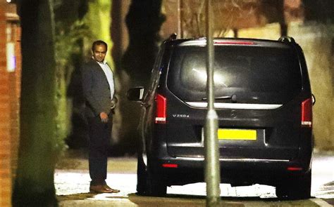 Arsenal Executives Photographed Leaving Mikel Artetas Home Following