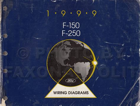 Diagrams for the following systems are included ; 1999 Ford F-150 & F-250 Wiring Diagram Manual Original