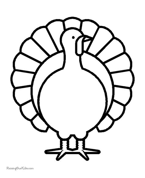 Click on an image below. Preschool Thanksgiving coloring pages 001