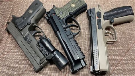 Sig Sauer P226 Vs Cz Shadow 2 Vs Beretta 92fs Canadaguns