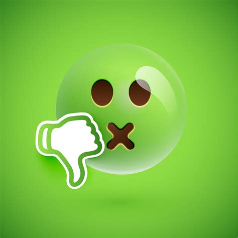 Emoticon With Thumbs Up Vector Illustration 309356 Vector Art At Vecteezy