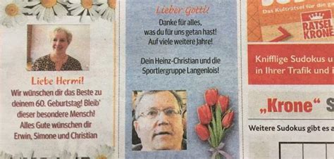Die kalenderwochen des jahres 2019 in tabellarischer übersicht. Tagespresse schaltete Neonazi-Anzeige in der "Krone ...