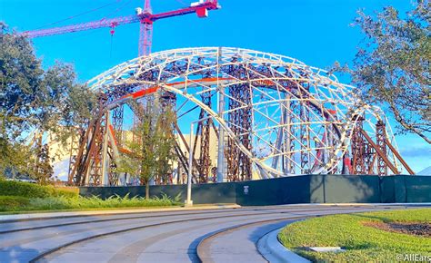 Photos The Tron Coasters Canopy Has Made Huge Progress In Disney
