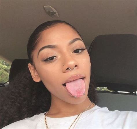 Good Photo Tongue Piercings Black Girl Concepts This Post Is Based
