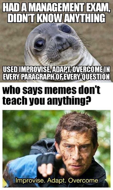 Read more quotes from clint eastwood. Sometimes you just need to improvise, adapt, overcome to ...