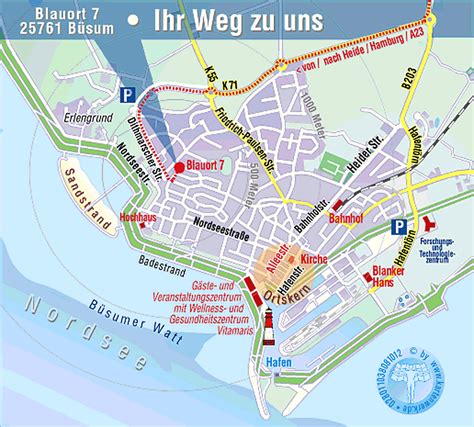 Samstag und sonntag von 11 bis 18 uhr. Büsum - Urlaub Nordsee - Anfahrt