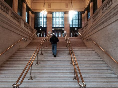 Union Station Just Replaced Its Movie Famous Marble Stairs Video