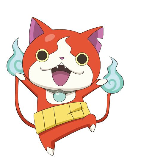 Jibanyan Youkai Watch Absurdres Highres Official Art Looking At Viewer No Humans Open