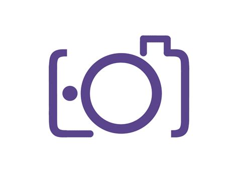 Illussion Transparent Camera Logo Design Png