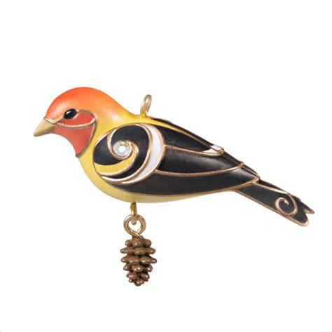 Beauty Of Birds Complement Western Tanager Miniature