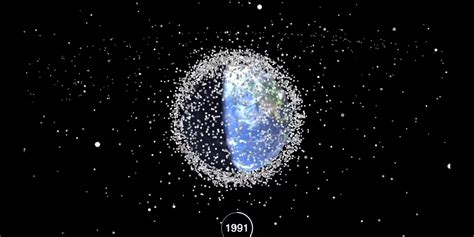 Watch Nearly 60 Years Of Space Junk Appear Around Earth In Just One