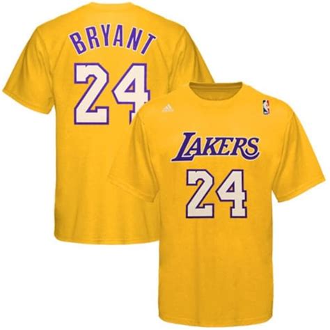 Kobe Bryant Los Angeles Lakers Adidas Player Swingman Home Jersey Gold