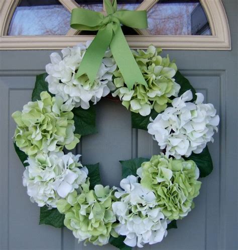 Spring Wreath Hydrangea Wreath Spring Hydrangea Wreath 4500 Via