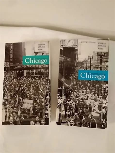 Lot Of 2 Wttw Chicago Vhs Tapes Remembering 1994 And Ww 11 1997 Untested