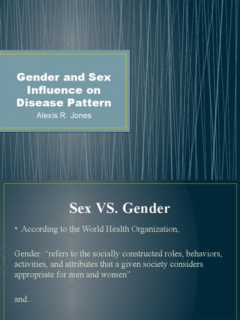 Gender And Sex Influence On Disease Pattern Pdf Sex Schizophrenia