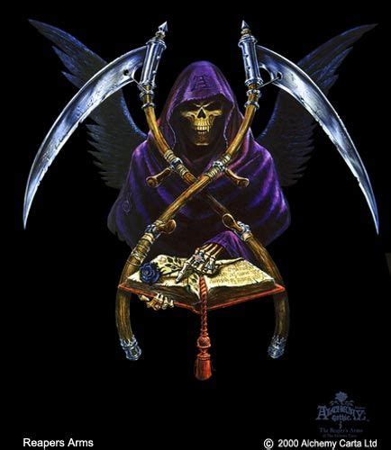 A Alchemy Gothic Page 12 Grim Reaper Grim Reaper Art Reaper