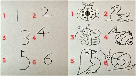How To Draw Anything From Numbers Easy 9 Drawing From Numbers For