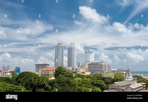 Colombo City Skyline Sri Lanka Stock Photo Alamy