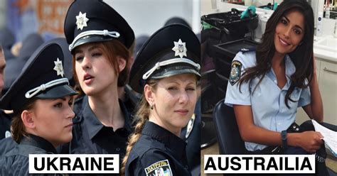 Hottest Female Officers From All Around The World Votreart
