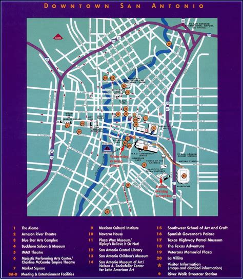 Map Of Downtown San Antonio Riverwalk Hotels Maps Resume Template Collections QgzVaGkP