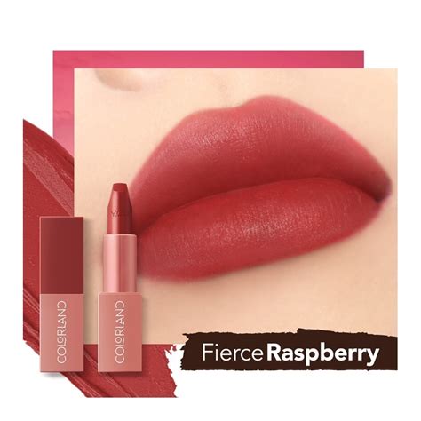 Y.O.U, Colorland Juicy Pop Lipstick Fierce Raspberry | Watsons Malaysia
