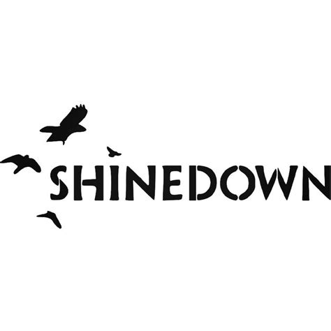 Shinedown Rock Band Logo Vinyl Decal Sticker Ballzbeatz