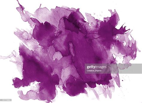 Abstract Purple Watercolor Background High Res Vector Graphic Getty