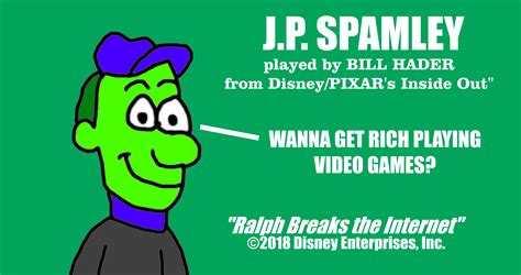 Jp Spamley From Ralph Breaks The Internet By Mjegameandcomicfan89 On
