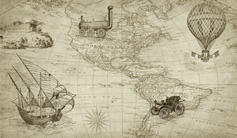 Map Vintage World Travel Free Stock Photo Public Domain Pictures