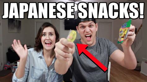 Americans Try Japanese Snacks Hilarious Frankie And Emily Youtube