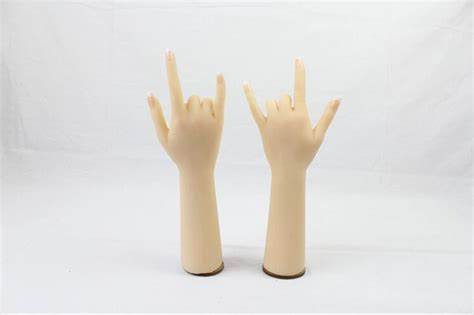 Buy Solid Silicone Female Hands Sex Doll Real Skin Realistic Mannequin Hands