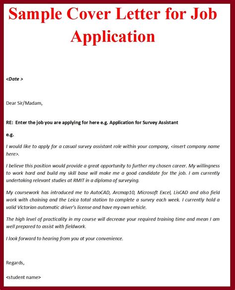 writing formal cover letters   sample  formal