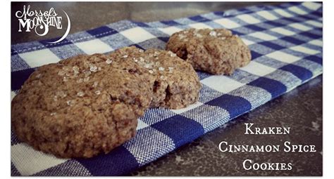 kraken cinnamon spice cookies recipe healthy vegan recipes