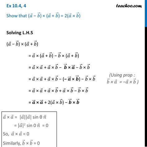 Ex 10 4 4 Show That A B X A B 2 A X B Ex 10 4