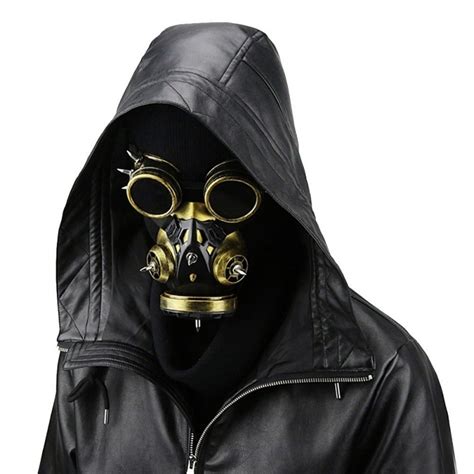 112m consumers helped this year. HIBIRETRO Steampunk Metal Gas Mask with Goggles, Full Face ...