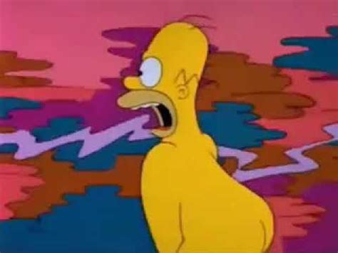The Simpsons Homer Runs Through The House Naked YouTube